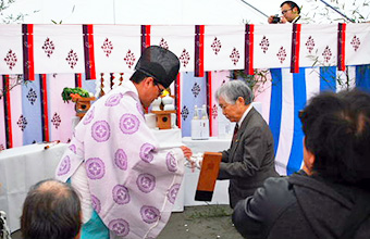 亘理ありのまま舎地鎮祭